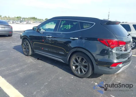 2017 Hyundai Santa Fe Sport 2.0T Ultimate из США, поврежденный, VIN 5XYZW4LA2HG482316